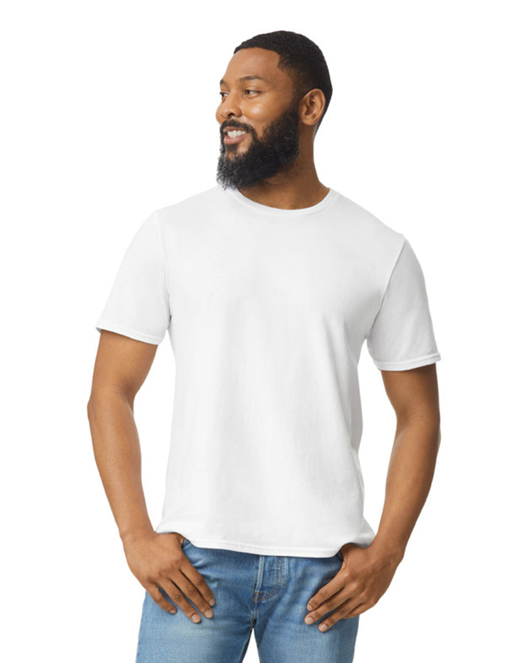 Gildan 64000 adult Softstyle T-shirt - White