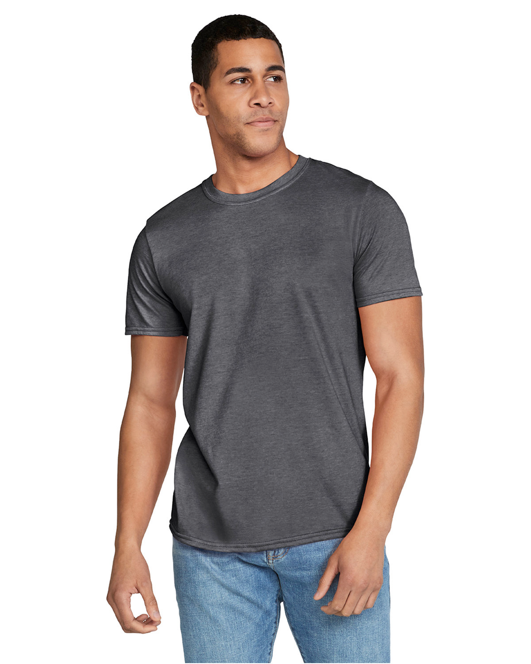 Gildan 64000 adult Softstyle T-shirt - Heather Dark Grey
