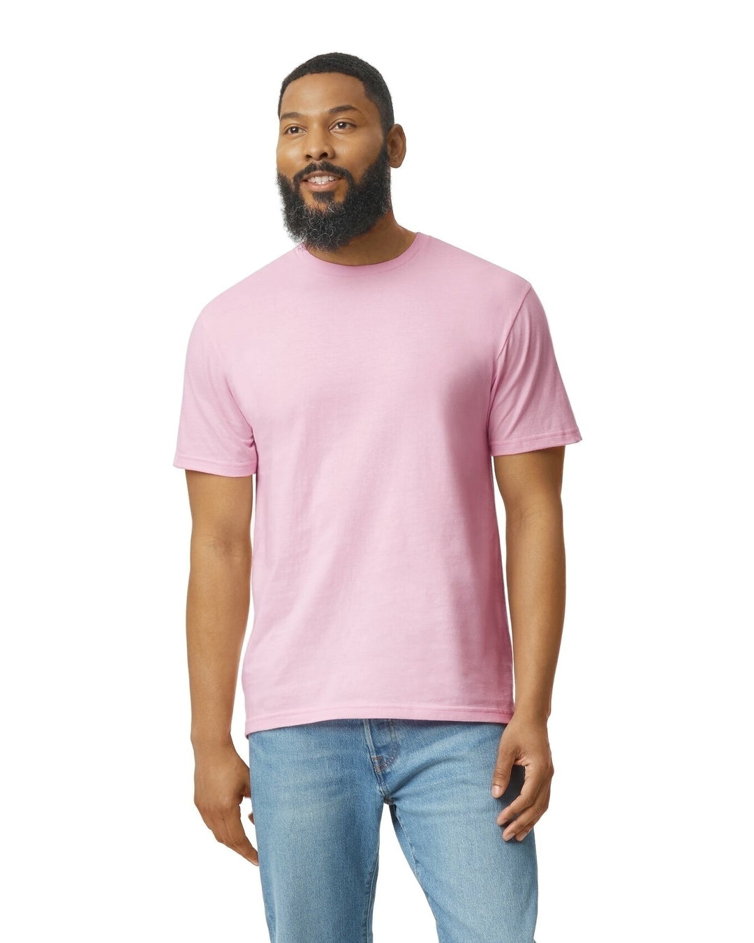 Gildan 64000 adult Softstyle T-shirt - Light Pink