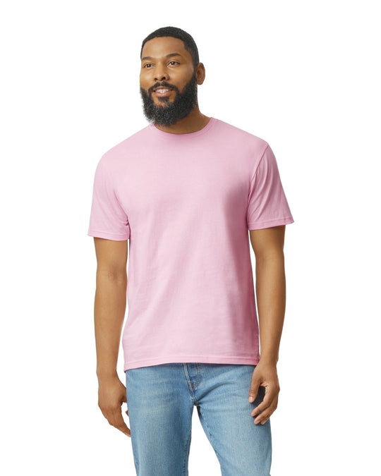 Gildan 64000 adult Softstyle T-shirt - Light Pink