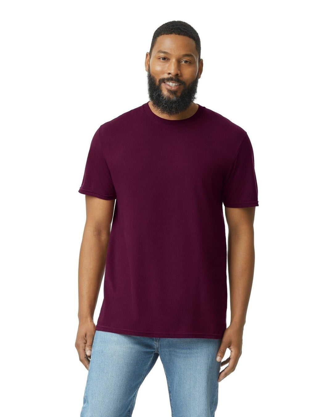 Gildan 64000 adult Softstyle T-shirt - Maroon