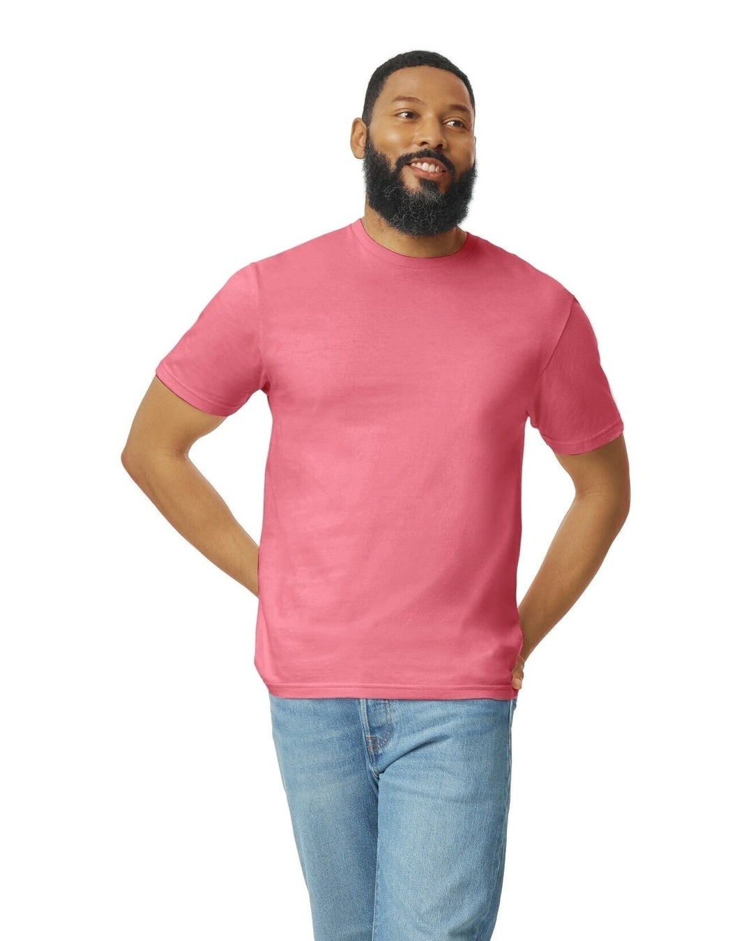 Gildan 64000 adult Softstyle T-shirt - Coral Silk