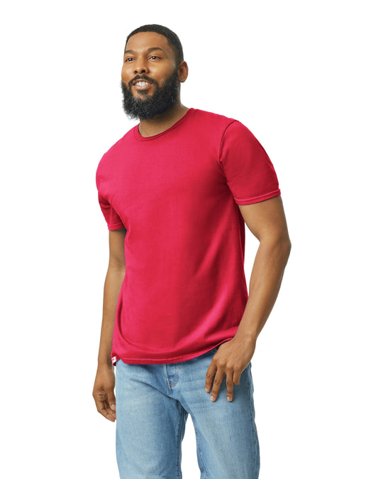 Gildan 64000 adult Softstyle T-shirt - Red