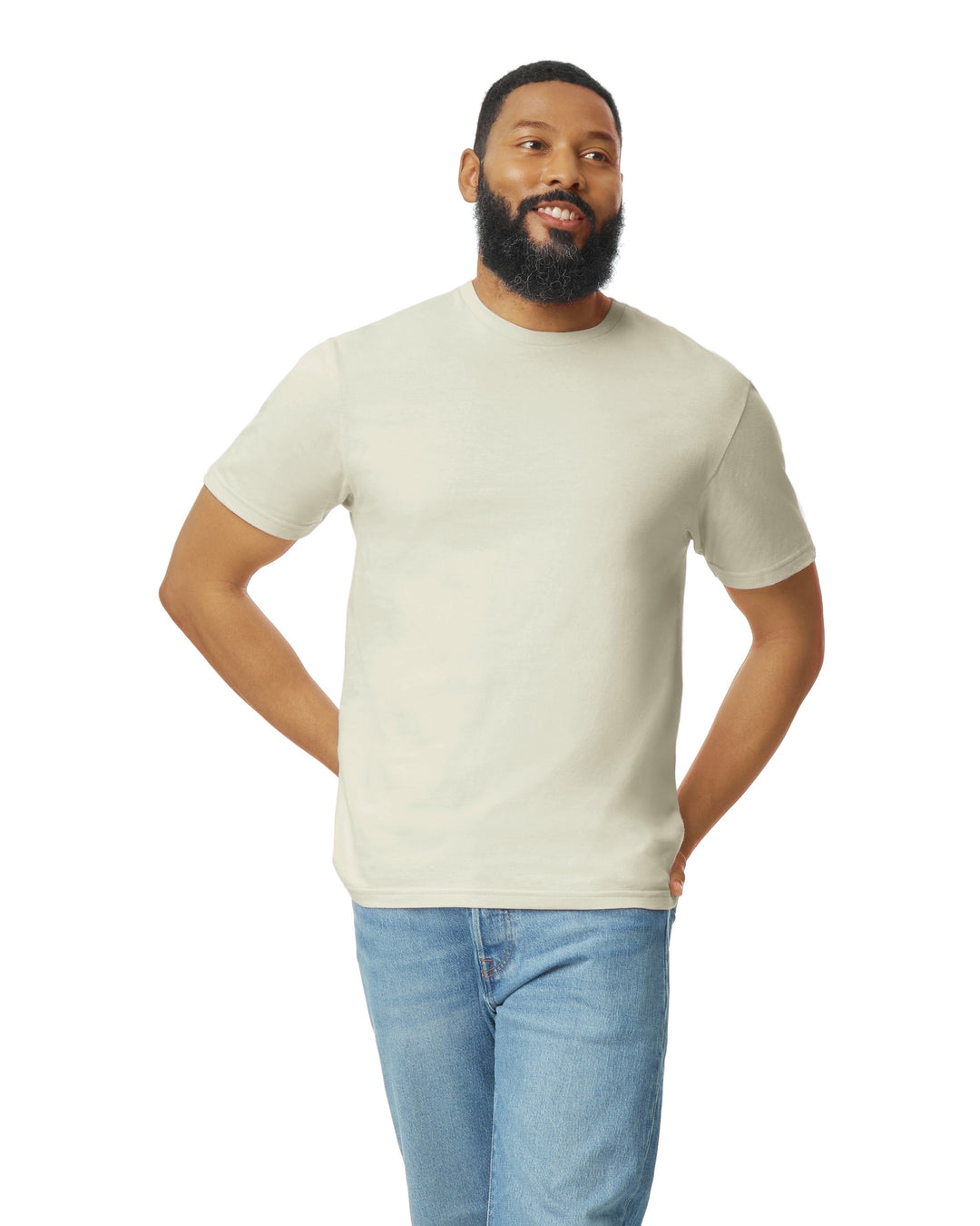 Gildan 64000 adult Softstyle T-shirt - Natural