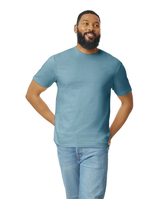 Gildan 64000 adult Softstyle T-shirt - Indigo Blue