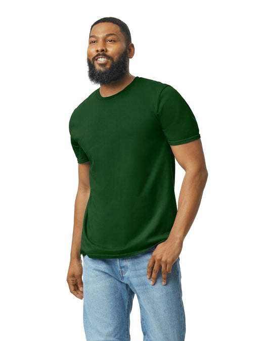 Gildan 64000 adult Softstyle T-shirt - Forest Green