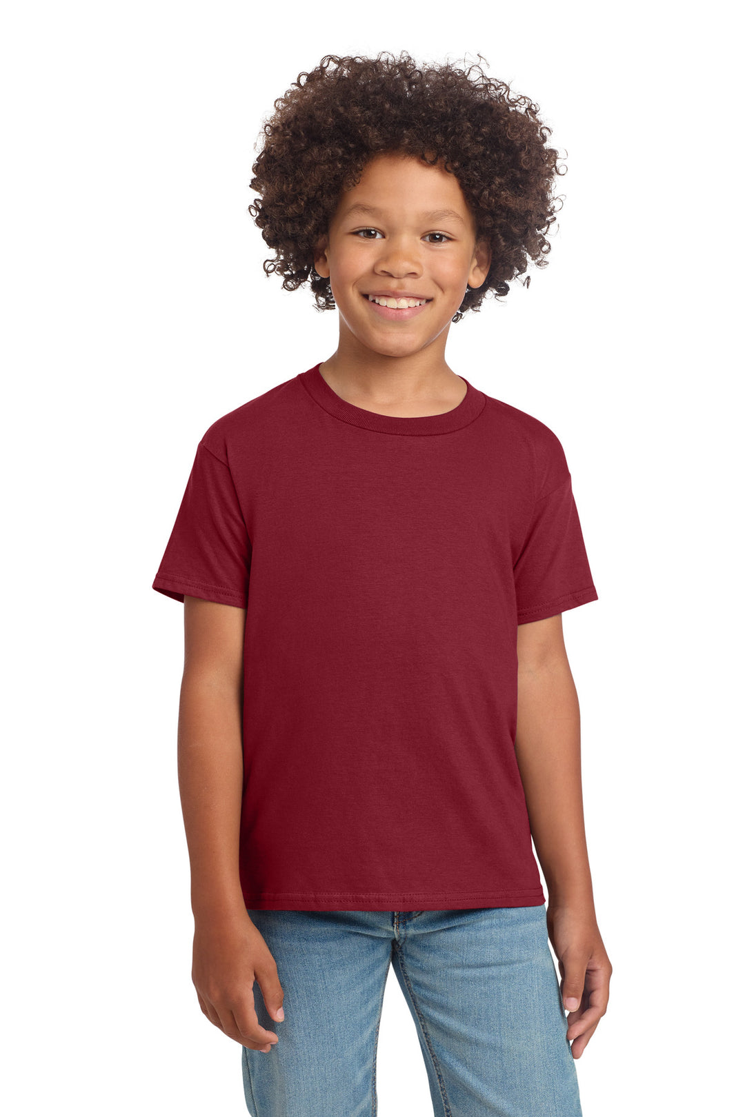 Gildan 64000B youth T-shirt - Cardinal Red