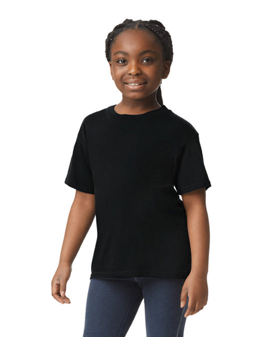 Gildan 64000B youth T-shirt - Black