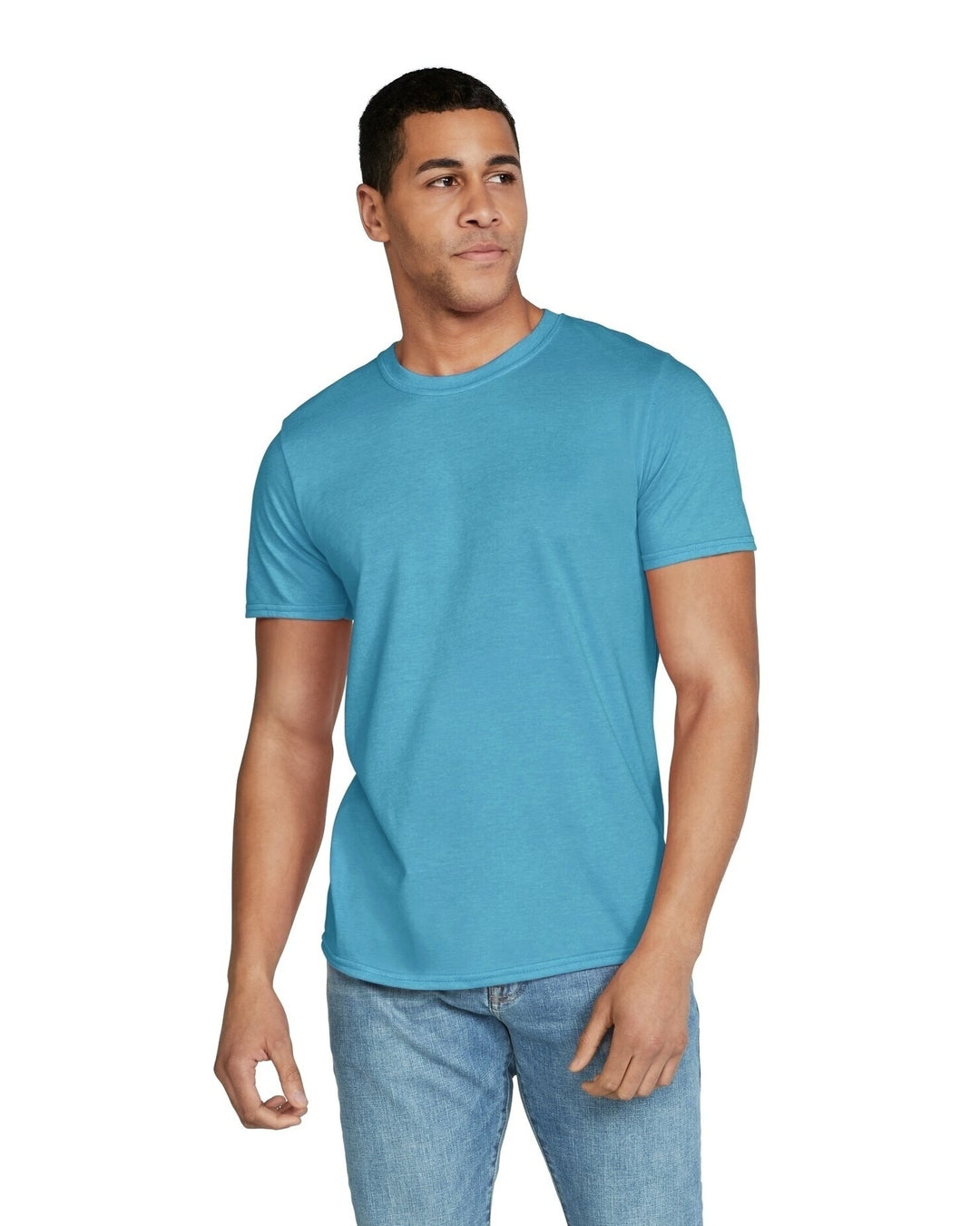 Gildan 64000 adult Softstyle T-shirt - Heather Sapphire