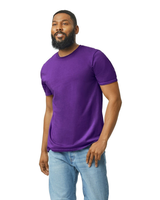 Gildan 64000 adult Softstyle T-shirt - Purple