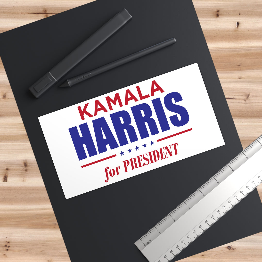 Kamala 4 Pres Bumper Stickers | Rockin' Vinyl Creations