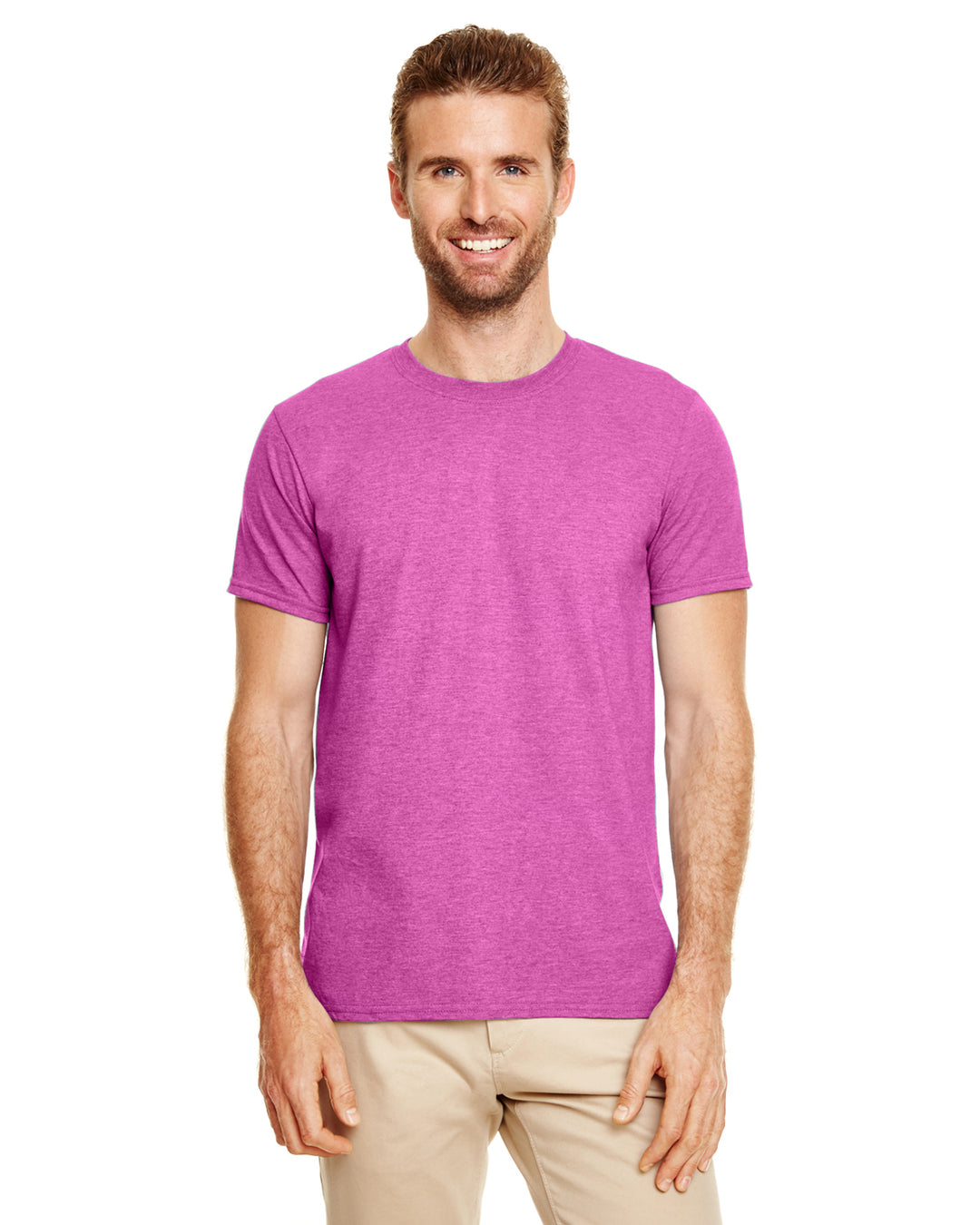 Gildan 64000 adult Softstyle T-shirt - Heather Berry