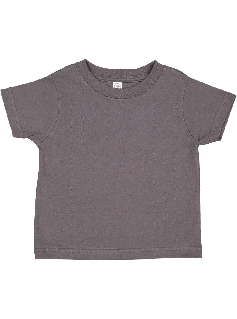 Rabbit Skins 3321 toddler T-shirt - Charcoal