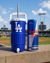 Slim Can Holder Dodgers - Rockin’ Vinyl Creations