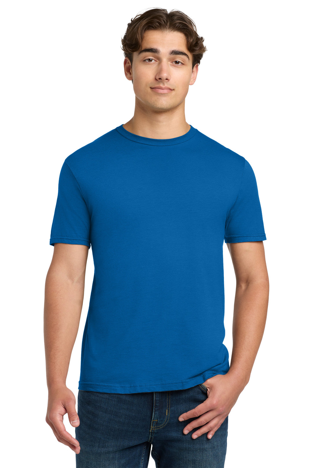 Gildan 64000 adult Softstyle T-shirt - Neon Blue