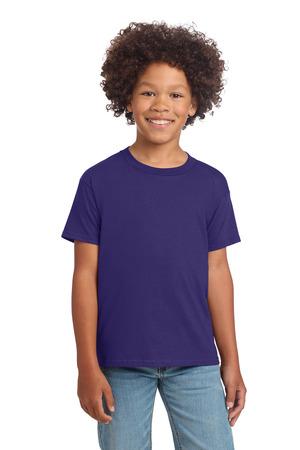 Gildan 64000B youth T-shirt - Heather Heliconia