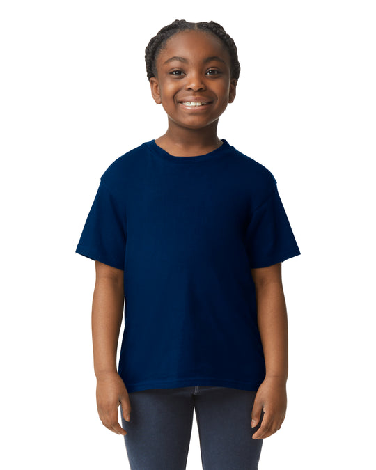 Gildan 64000B youth T-shirt - Navy