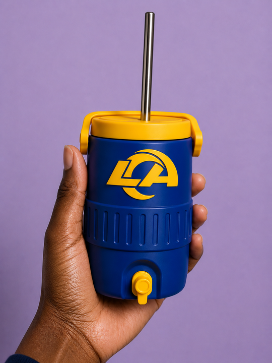 12oz Rams Can Holder - Rockin’ Vinyl Creations