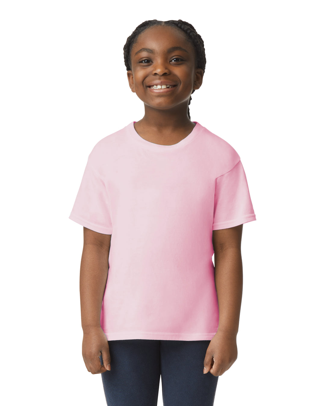 Gildan 64000B youth T-shirt - Light Pink