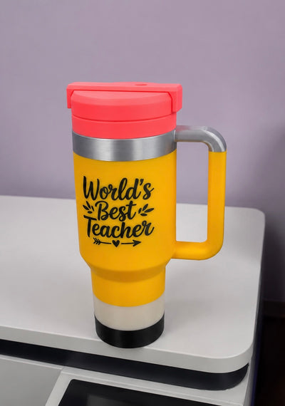 Slim Pencil Tumbler Can Holder - Rockin’ Vinyl Creations
