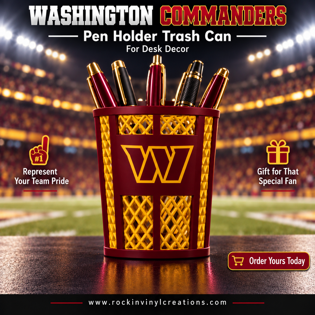 Washington Commanders pen holder