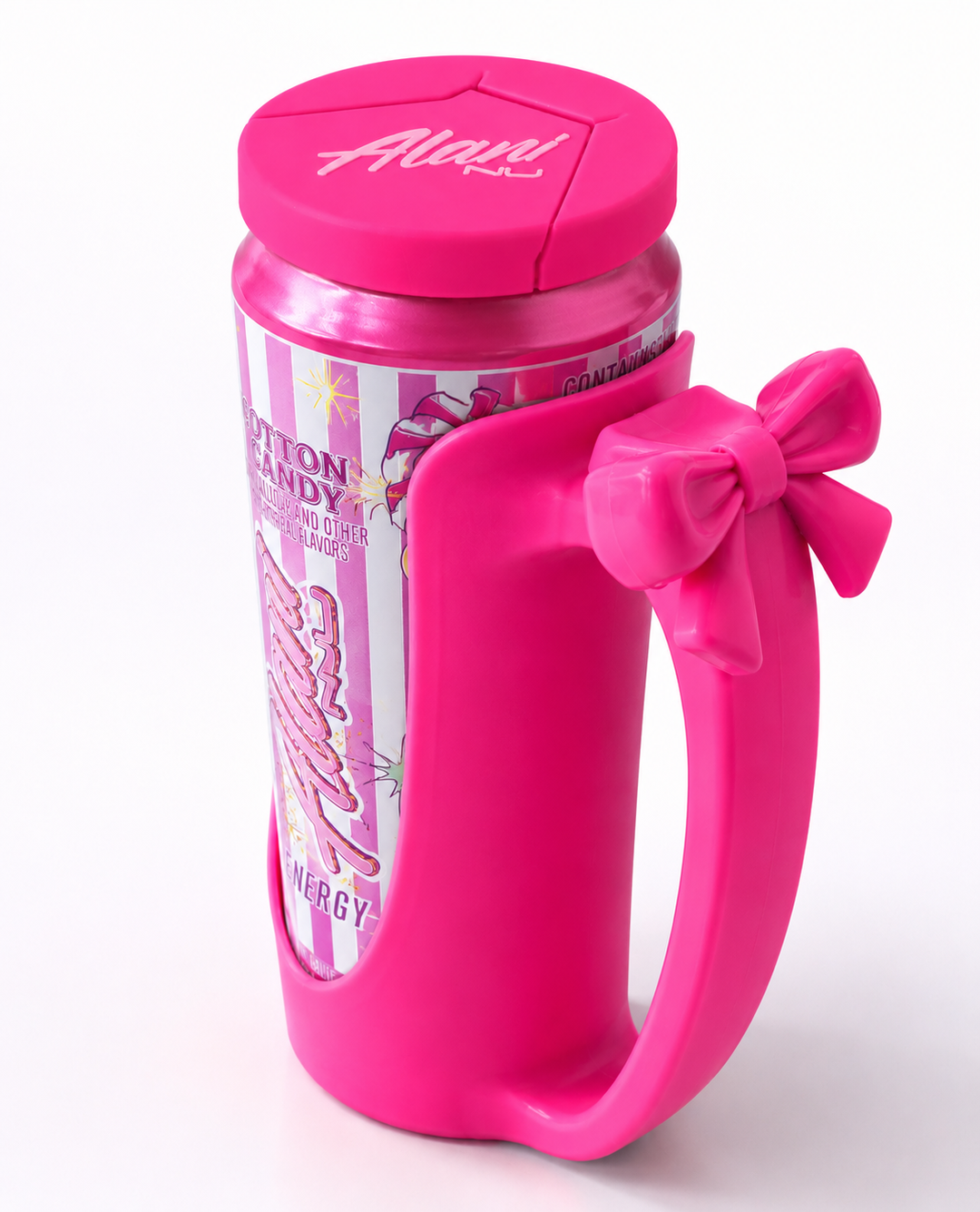 12oz Slim Bow Can Holder - Rockin’ Vinyl Creations