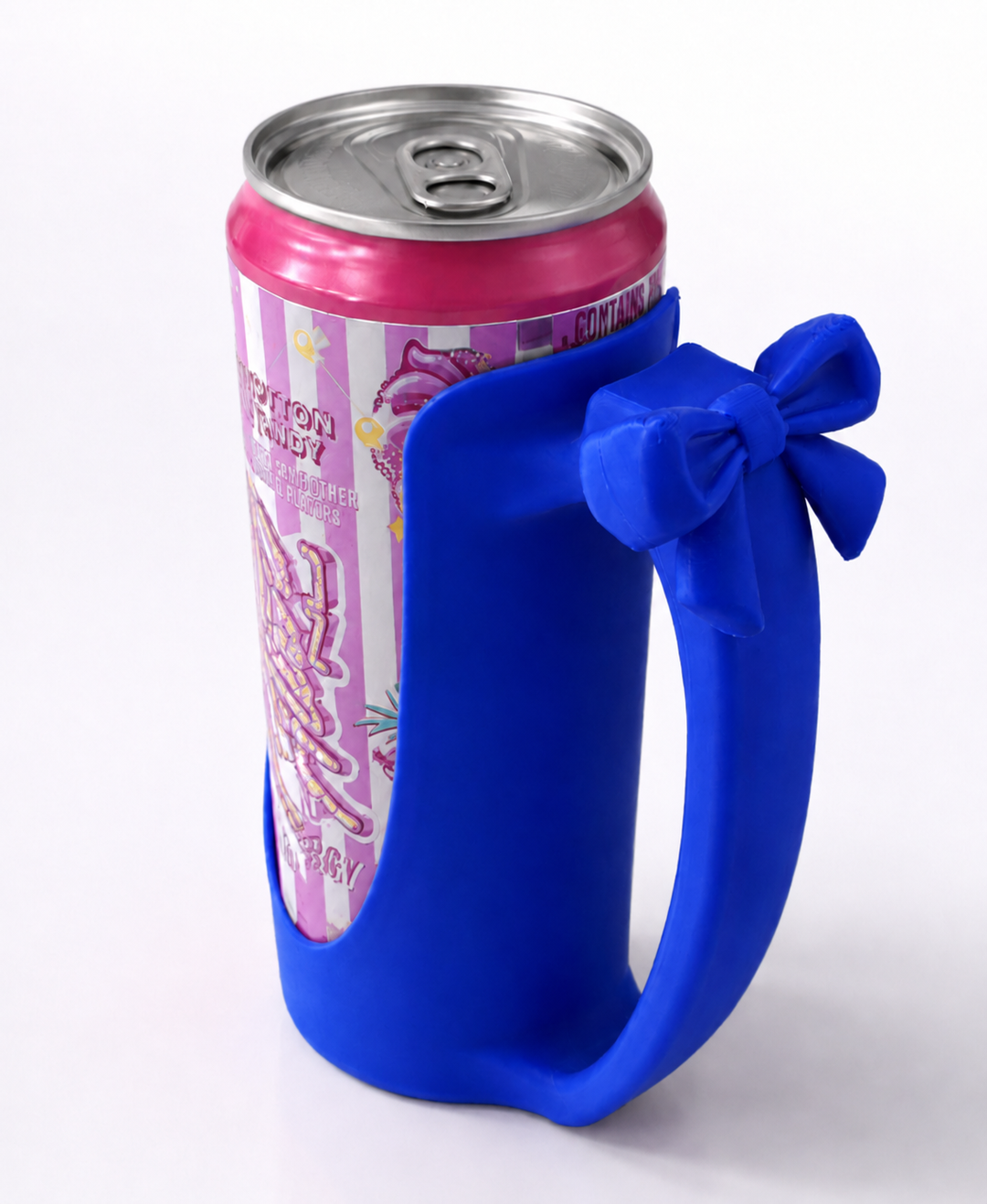 12oz Slim Bow Can Holder - Rockin’ Vinyl Creations