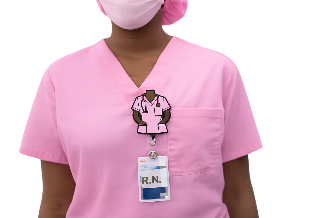 Nurse Badge Reel - Rockin' Vinyl Creations
