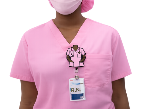 Nurse Badge Reel - Rockin' Vinyl Creations