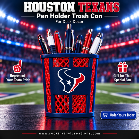 Houston Texans pen holder