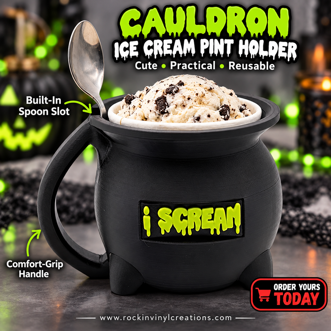 Cauldron Ice Cream Pint Holder