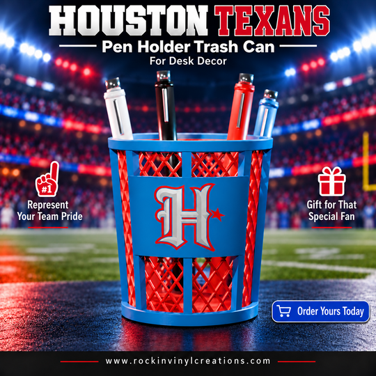 Houston Texans pen holder