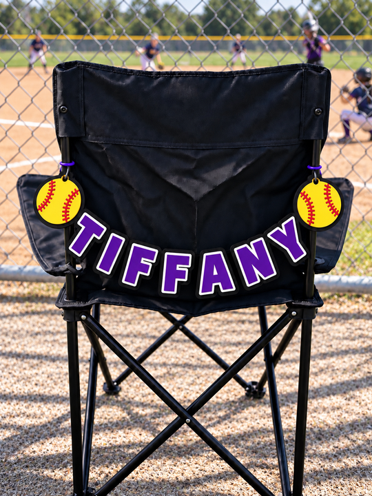 Customized Sports Chair Charm