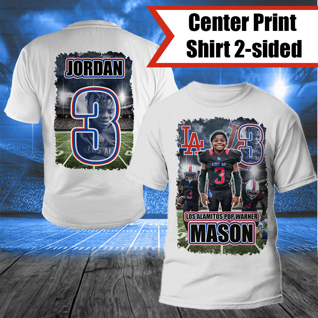 Mason Jordan Shirt Center Print | Rockin' Vinyl Creations