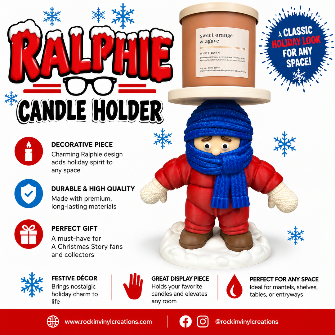Ralphie Holiday Candle Holder