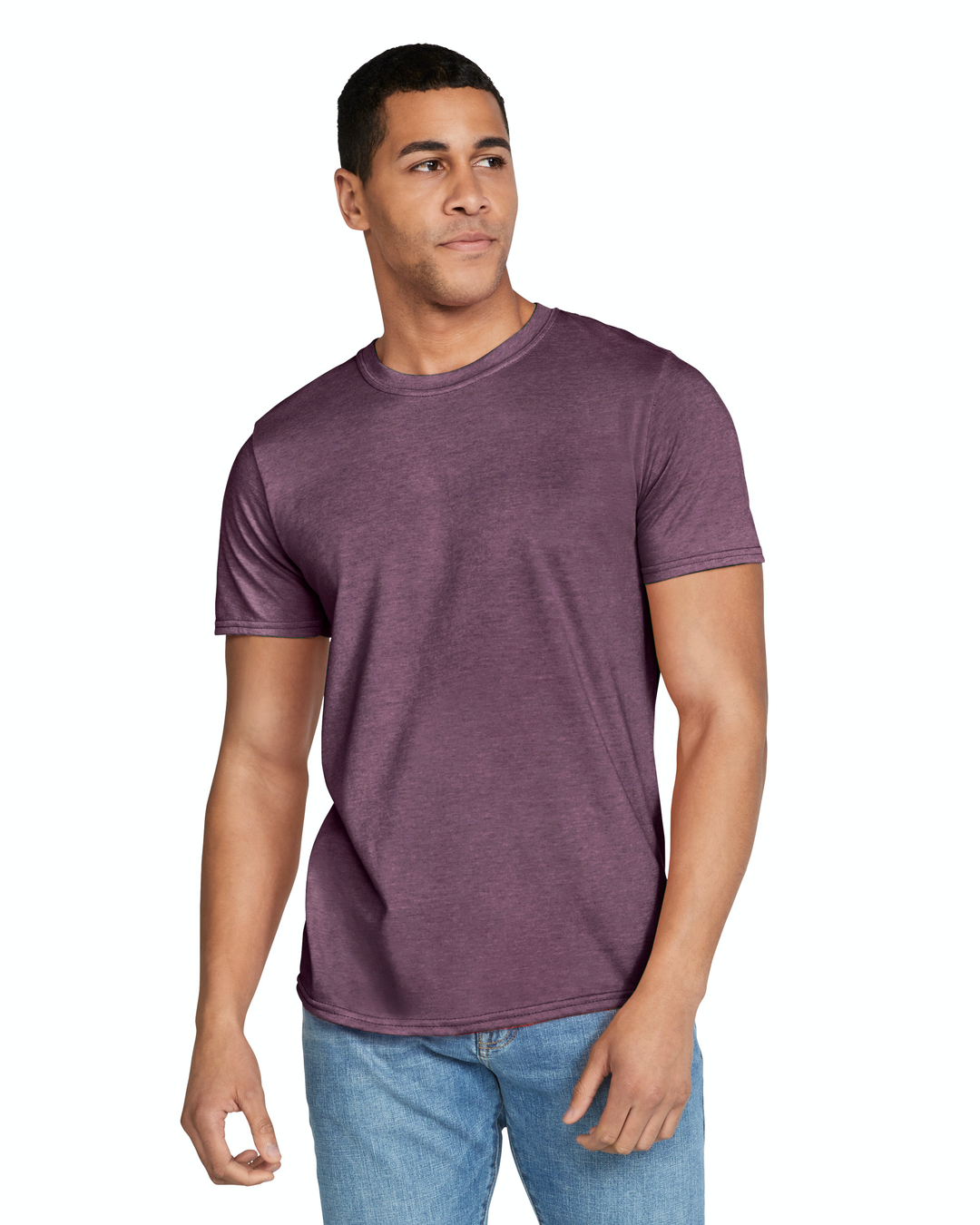 Gildan 64000 adult Softstyle T-shirt - Heather Maroon