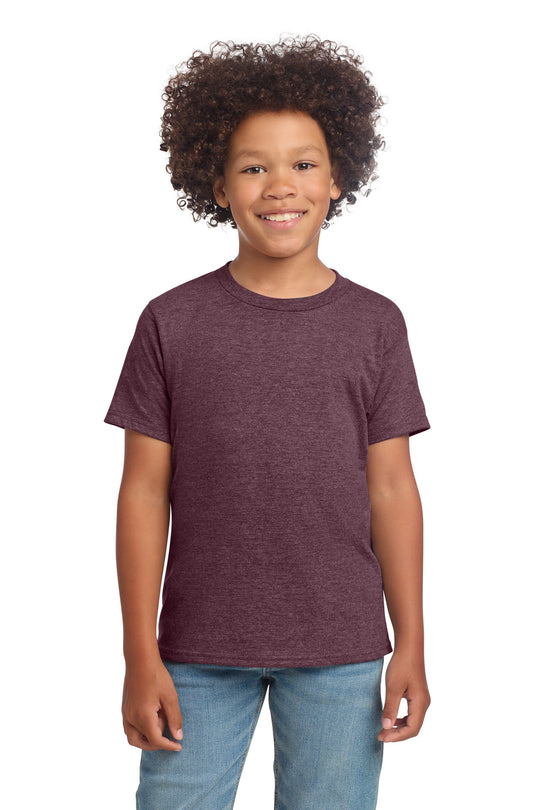 Gildan 64000B youth T-shirt - Heather Maroon
