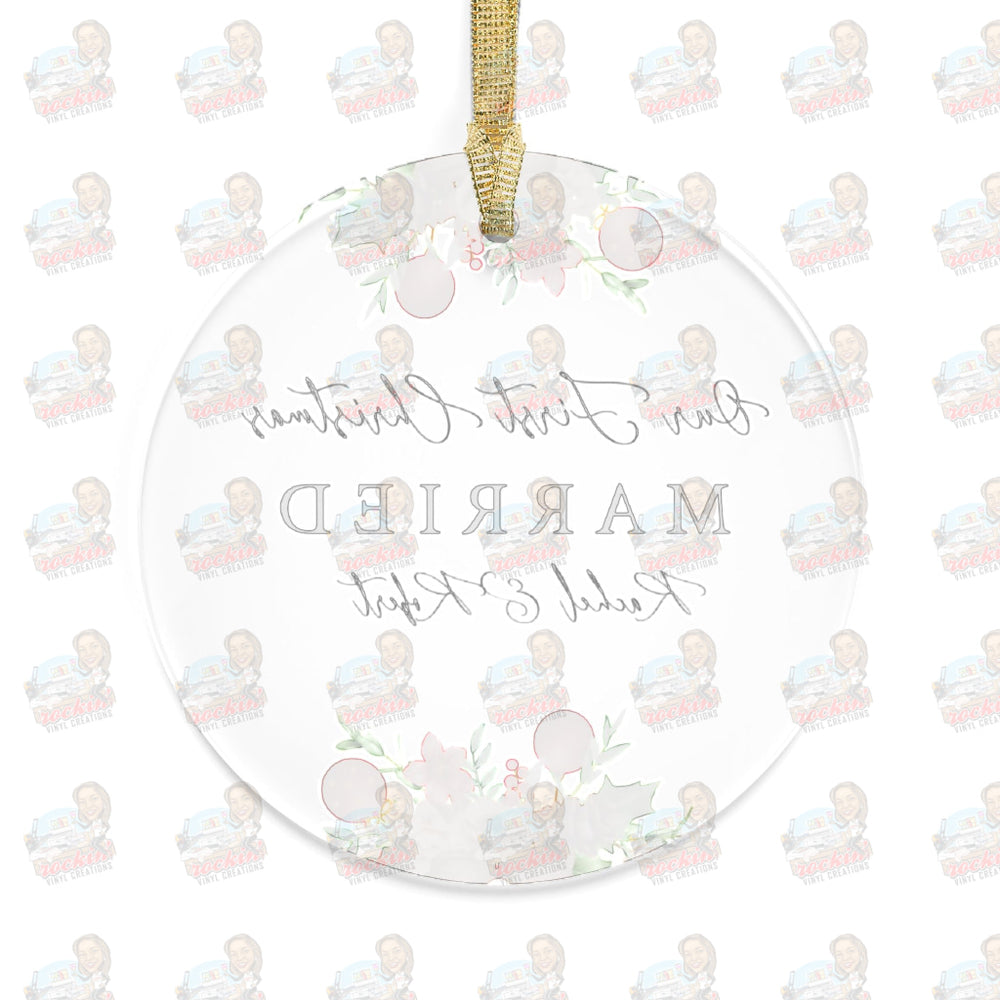 Acrylic Ornaments Christmas Decor Holiday Gift Tree Winter Decoration Festive Decorations