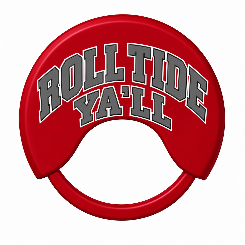 Alabama can holder lid: Sip Can - Roll Tide Y'all Style 1