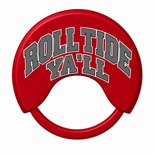 Alabama can holder lid: Sip Can - Roll Tide Y&