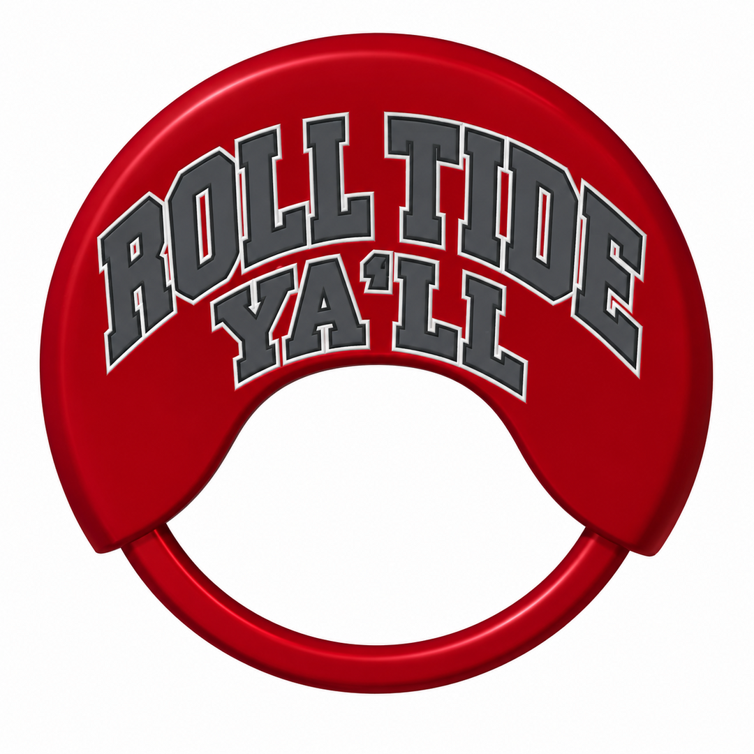 Alabama can holder lid: Sip Can - Roll Tide Y&