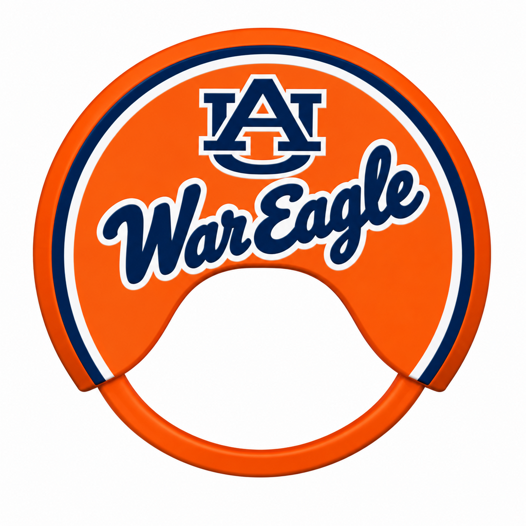 Auburn can holder lid: Sip Can - AU War Eagle