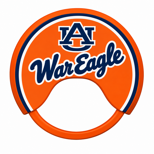 Auburn can holder lid: Sip Can - AU War Eagle