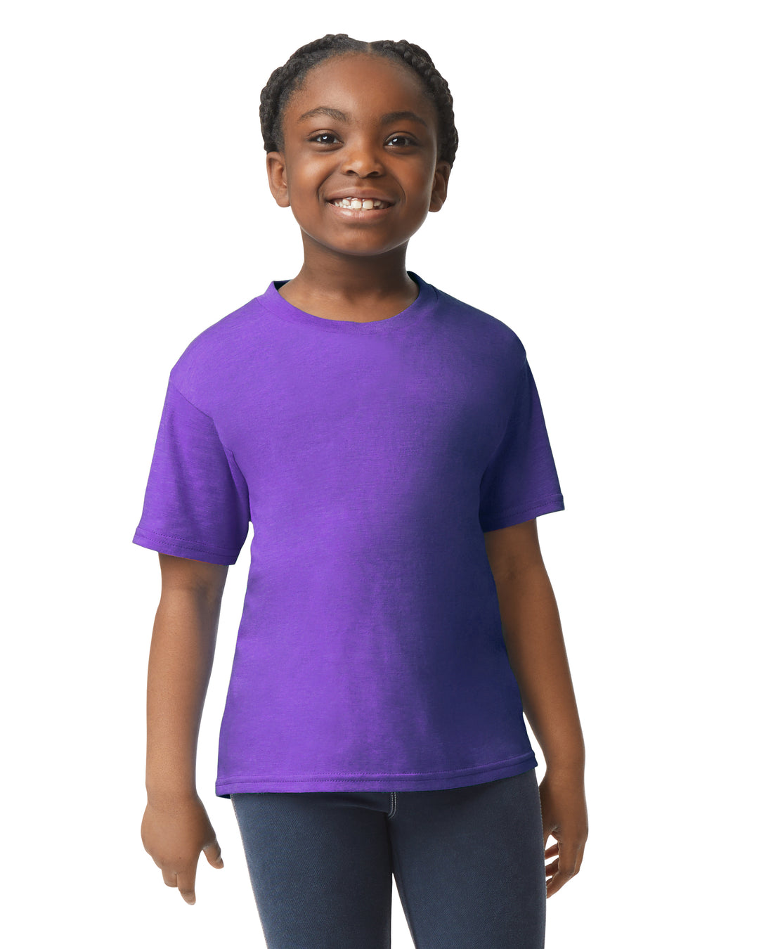 Gildan 64000B youth T-shirt - Purple
