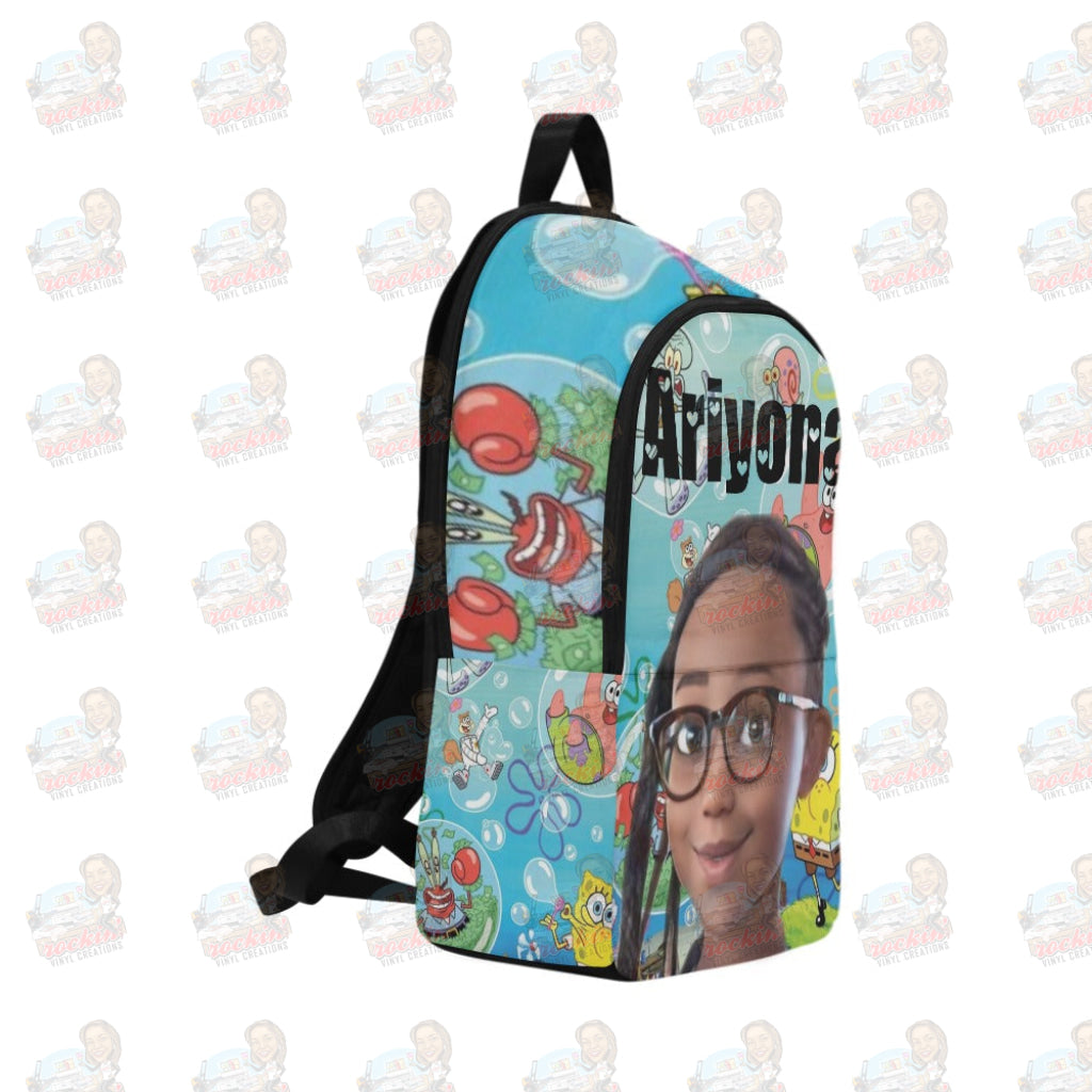 Backpack Fabric For Adult (Model 1659) (Large) | Rockin Vinyl Creations Casual (1659)