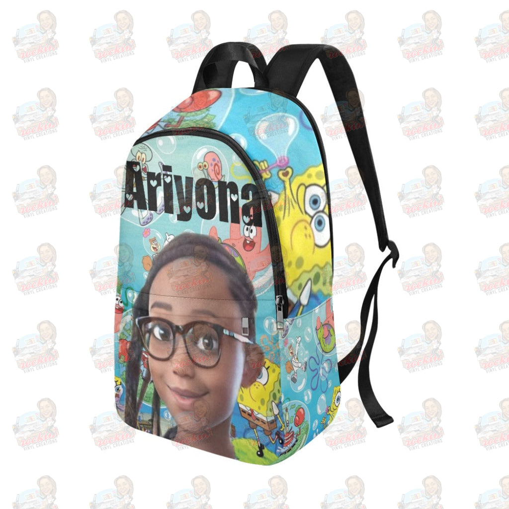 Backpack Fabric For Adult (Model 1659) (Large) | Rockin Vinyl Creations Casual (1659)