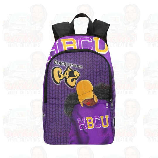 BAE Golden Personalized Fabric Backpack
