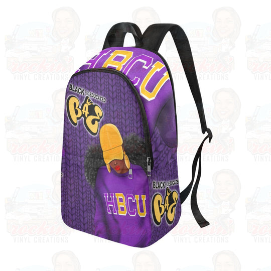 BAE Golden Personalized Fabric Backpack