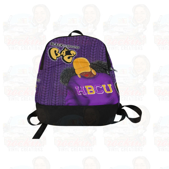 BAE Golden Personalized Fabric Backpack
