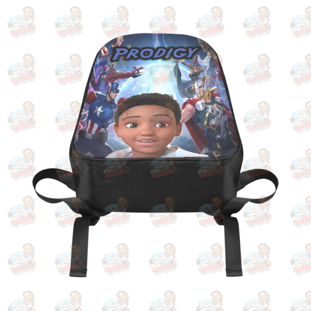 Big Kid Backpack Fabric School (Model 1682) (Large)|Rockin Vinyl Creations Backpack/large (1682)